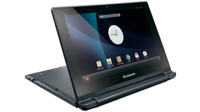 Lenovo A10: Kleines Notebook mit Android und Touchscreen