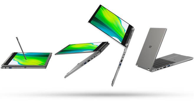 Spin 3, Spin 5 und Aspire 5: Acer stellt Notebooks mit Tiger-Lake-Prozessoren vor